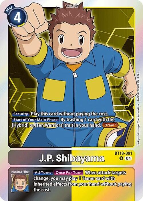 J.P. Shibayama [BT18-19 - BT18-091 R]
