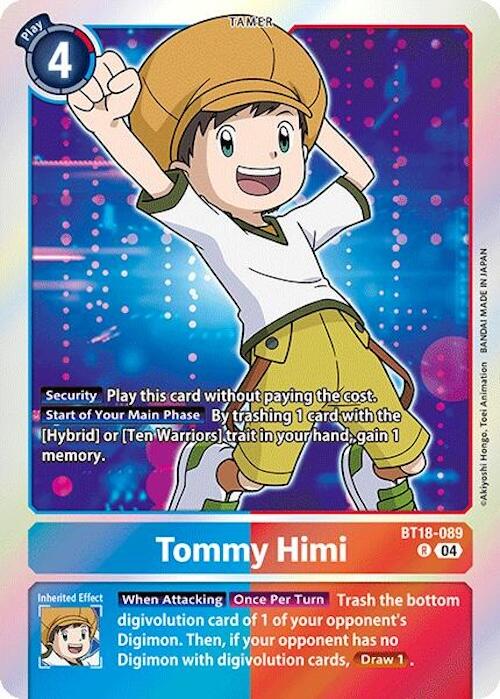 Tommy Himi [BT18-19 - BT18-089 R]