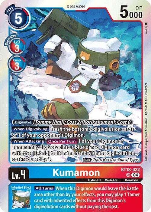 Kumamon [BT18-19 - BT18-022 SR]
