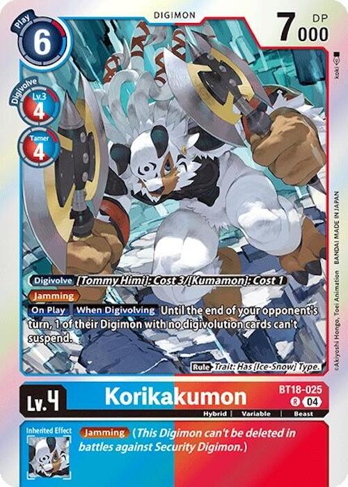 Korikakumon [BT18-19 - BT18-025 R]