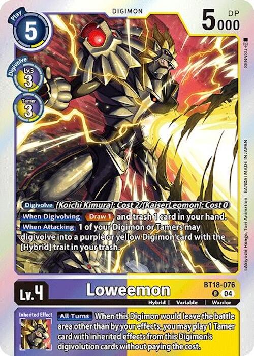 Loweemon [BT18-19 - BT18-076 R]
