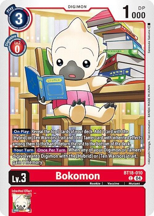 Bokomon [BT18-19 - BT18-010 C]