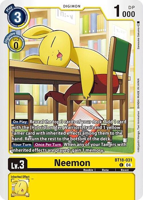 Neemon [BT18-19 - BT18-031 C]