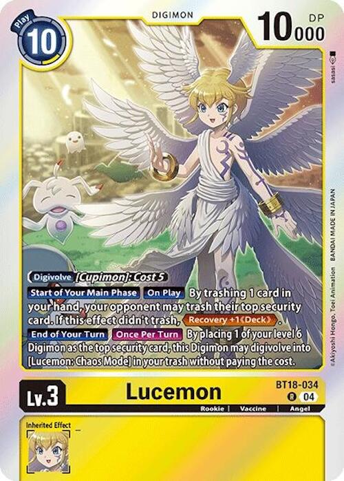 Lucemon [BT18-19 - BT18-034 R]