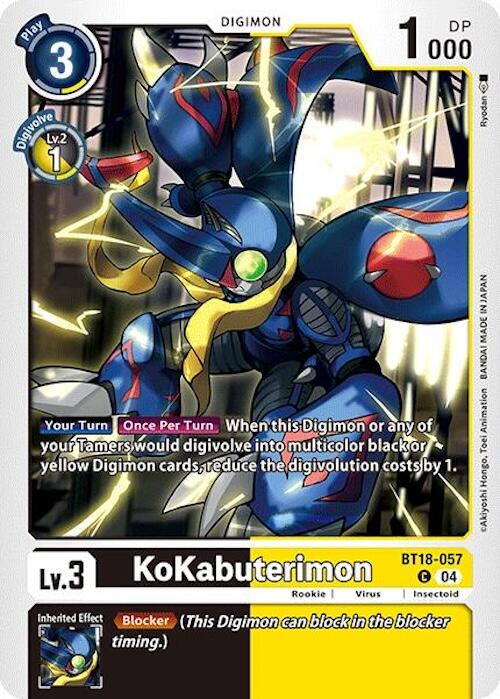 KoKabuterimon [BT18-19 - BT18-057 C]