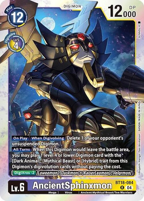 AncientSphinxmon [BT18-19 - BT18-084 R]