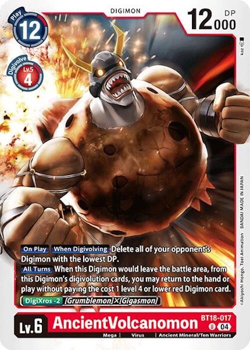 AncientVolcanomon [BT18-19 - BT18-017 U]