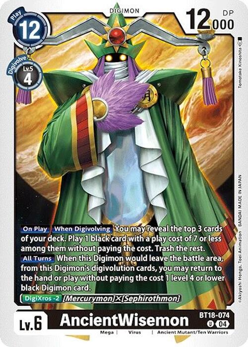 AncientWisemon [BT18-19 - BT18-074 U]