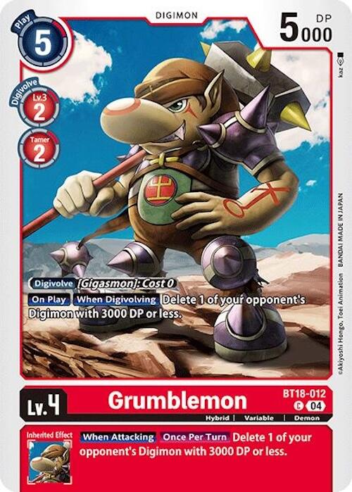 Grumblemon [BT18-19 - BT18-012 C]