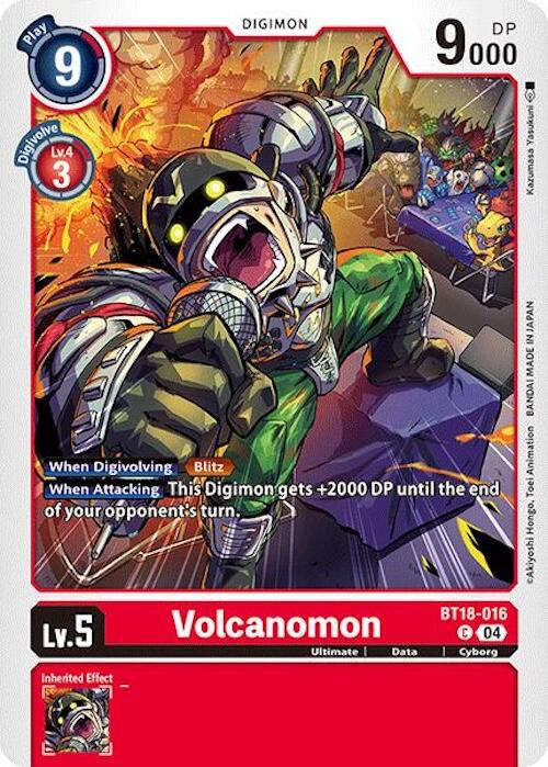 Volcanomon [BT18-19 - BT18-016 C]