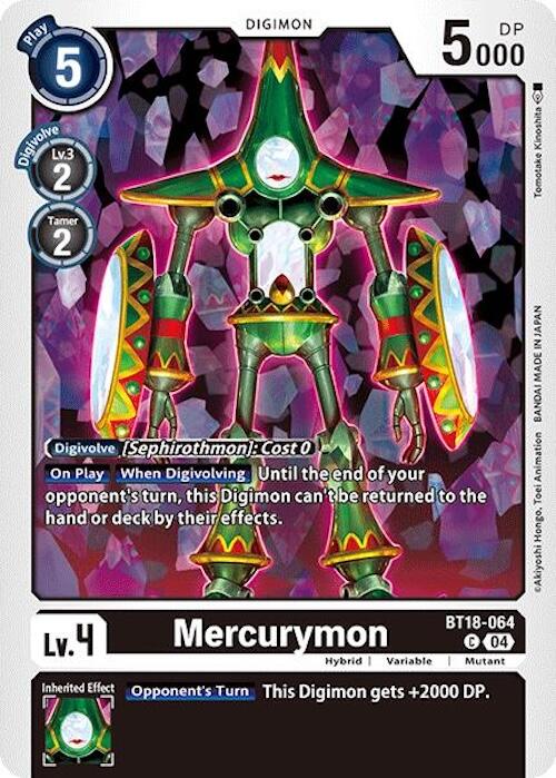 Mercurymon [BT18-19 - BT18-064 C]