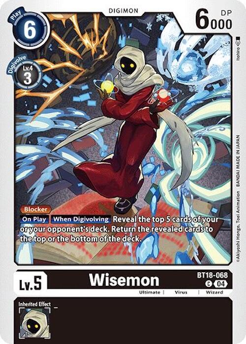 Wisemon [BT18-19 - BT18-068 C]
