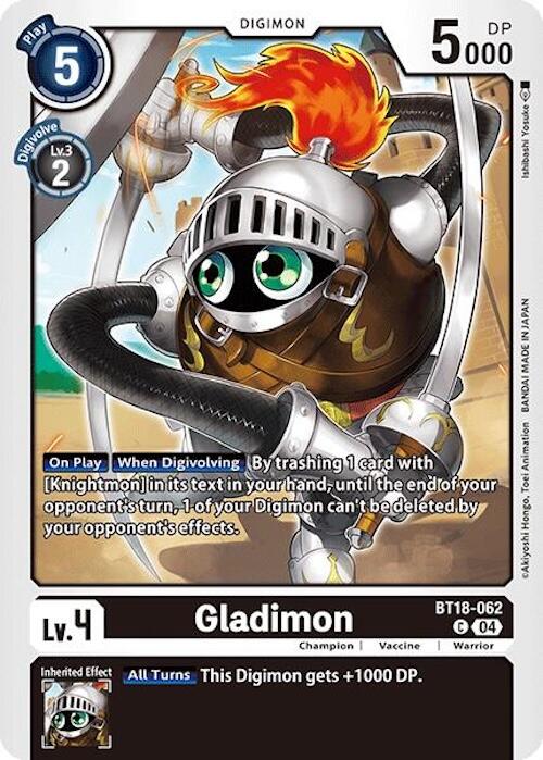 Gladimon [BT18-19 - BT18-062 C]
