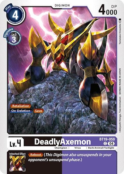DeadlyAxemon [BT18-19 - BT19-059 C]