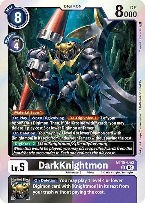 DarkKnightmon [BT18-19 - BT19-063 R]