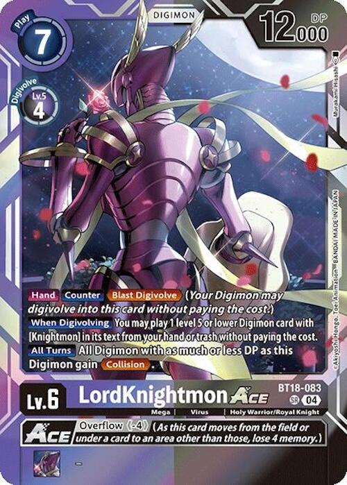 LordKnightmon ACE [BT18-19 - BT18-083 SR]
