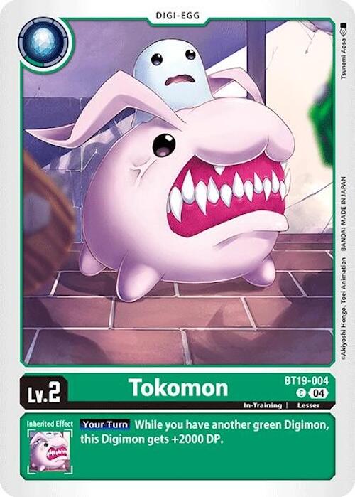 Tokomon [BT18-19 - BT19-004 C]