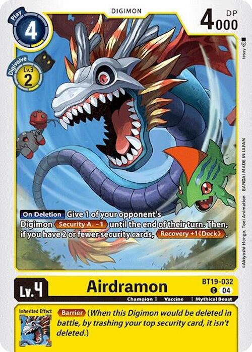 Airdramon [BT18-19 - BT19-032 C]