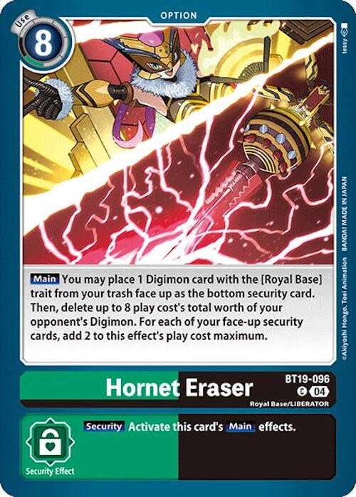 Hornet Eraser [BT18-19 - BT19-096 C]