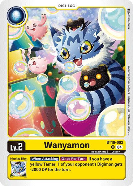 Wanyamon [BT18-19 - BT18-003 U]