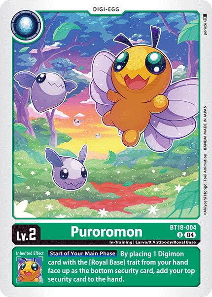Puroromon [BT18-19 - BT18-004 U]
