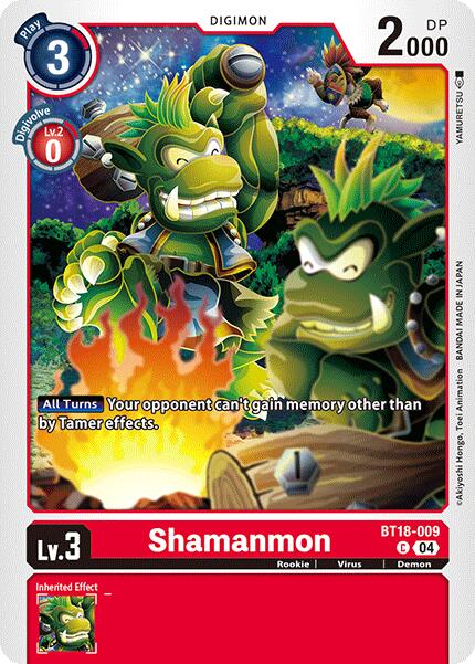 Shamanmon [BT18-19 - BT18-009 C]