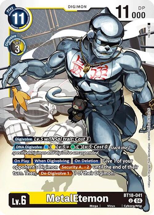 MetalEtemon [BT18-19 - BT18-041 U]