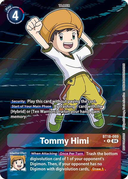 Tommy Himi (Release Special Booster 2.0: Box Promotion Pack) [BT18-19 - BT18-089 R]