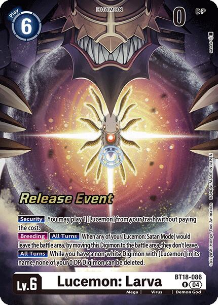 Lucemon: Larva [BT18-19_PR - BT18-086 R]
