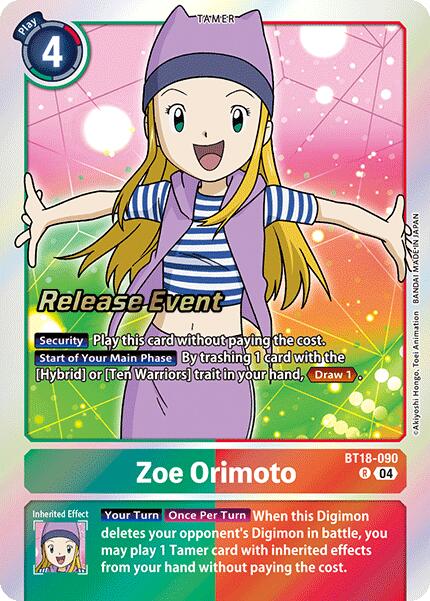 Zoe Orimoto [BT18-19_PR - BT18-090 R]