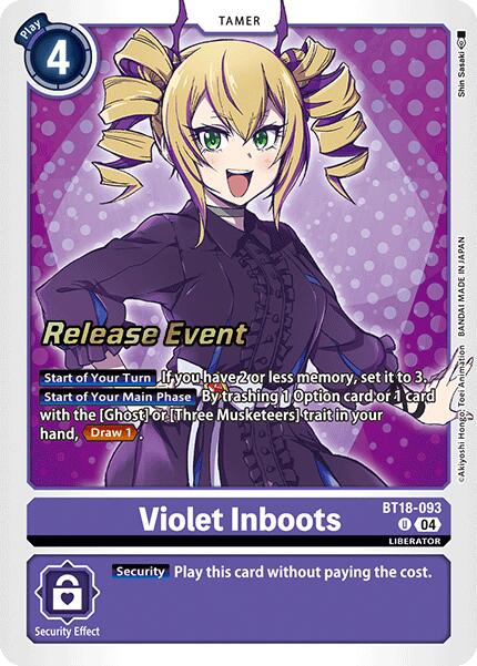 Violet Inboots - BT18-093