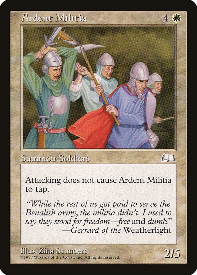 Ardent Militia [WTH - N/A]