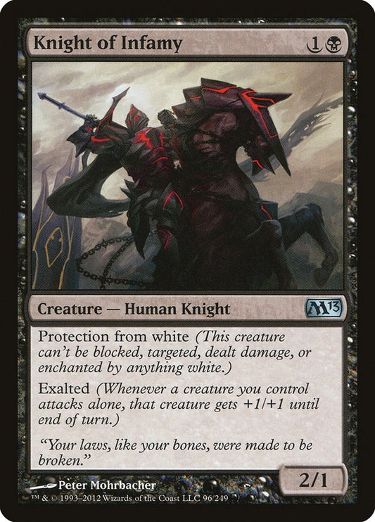 Knight of Infamy [M13 - 96]