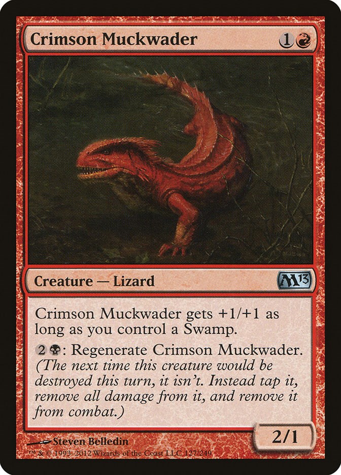 Crimson Muckwader [M13 - 127]