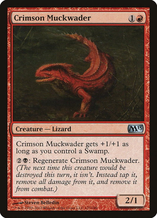 Crimson Muckwader [M13 - 127]