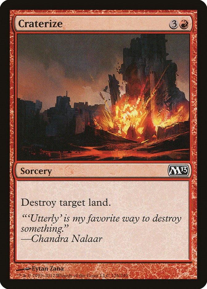 Craterize [M13 - 126]