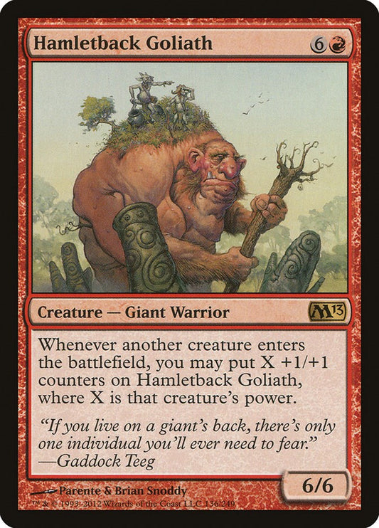Hamletback Goliath [M13 - 136]