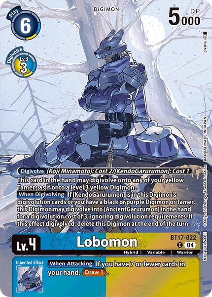 Lobomon (Legend Pack 2024 Box Topper) [BT17-022 C]