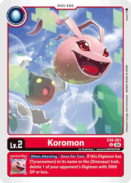 Koromon [EX8-001 U]