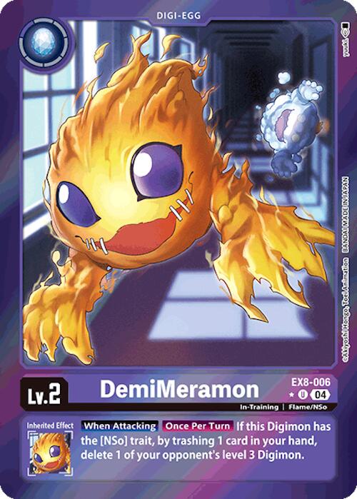 DemiMeramon (Limited Foil) [EX8-006 U]