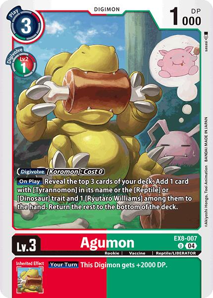 Agumon - EX8-007 [EX8-007 U]