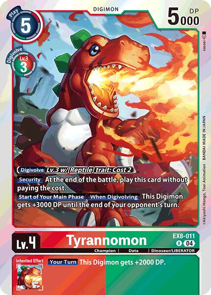 Tyrannomon [EX8-011 R]