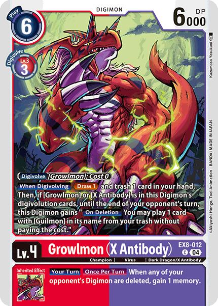 Growlmon (X Antibody) [EX8-012 C]