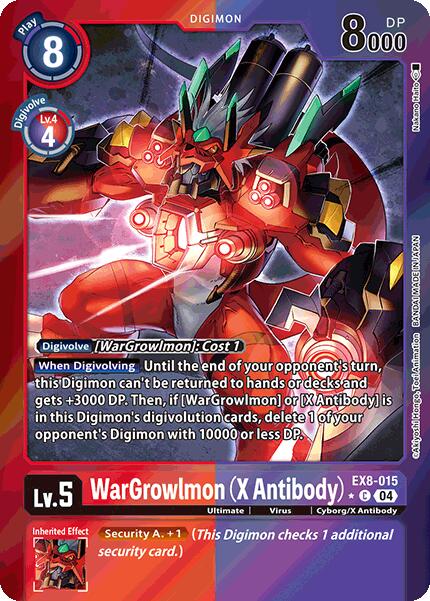 WarGrowlmon (X Antibody) (Limited Foil) [EX8-015 C]