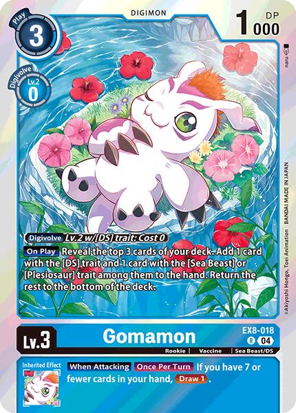 Gomamon [EX8-018 R]