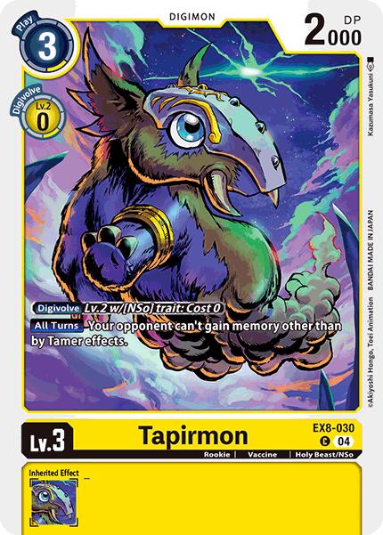 Tapirmon [EX8-030 C]
