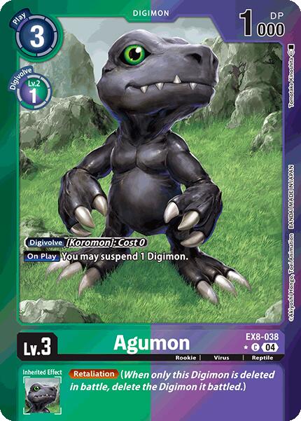 Agumon - EX8-038 (Limited Foil) [EX8-038 C]