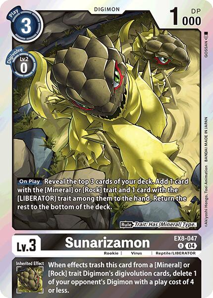 Sunarizamon [EX8-047 R]