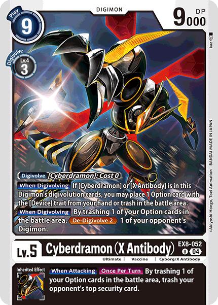 Cyberdramon (X Antibody) [EX8-052 U]