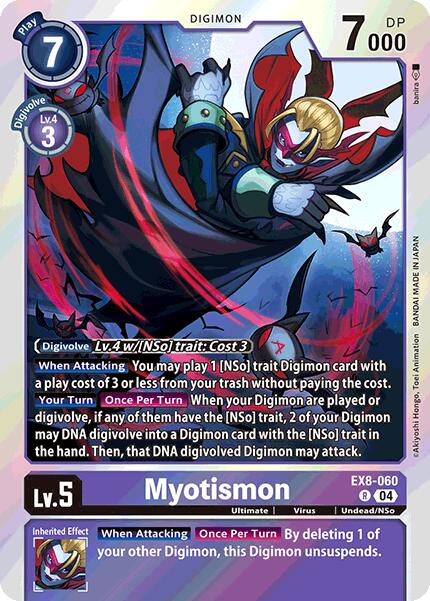 Myotismon [EX8-060 R]